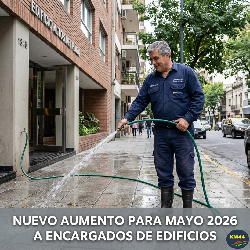 Conocé el nuevo aumento salarial para encarga